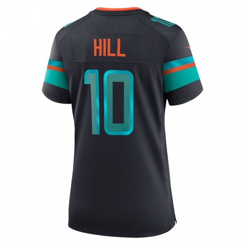 Tyreek Hill Miami Dolphins Nike Women's 2025 Rivalries Collection Game Jersey - Pitch Blue
